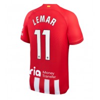 Atletico Madrid Thomas Lemar #11 Domáci futbalový dres 2023-24 Krátky Rukáv
